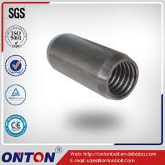 High strength self-drilling anchor bolting injection hollow bar coupler