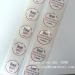 Labels Vinyl Self Adhesive