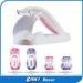 Purple / pink plastic triple Multi Blade Razor manual shaving for ladies