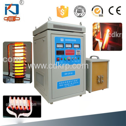 ultra super audio frequency induction hot forging machine