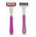 No Electric Pivoted head 3 blades ladies shaving razor underarm women body shaver