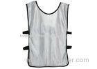 Football Basketball Group Youth Scrimmage Vests Mens Grey Sports Training Bib