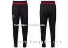 AC Milan Black Thai Quality Football Pants Long Trousers 100% Polyester Pants