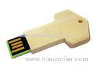 Customizable Wooden USB Flash Drive Memory Stick USB 2.0Bamboo Key Shaped