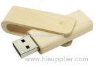 Wood Fastest USB 2.0 Memory Stick 16gb Swivel With Write Delete Protection Switch