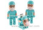 Unique Plastic 8gb USB Flash Drives USB Storage SticksDoctor Shape