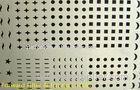 SUS304 / 316 / 3003-H14 / 5052-H32 Stainless Steel Square Hole Perforated Sheet Metal