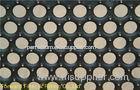 Anti - Skid Stone Gray Perforated Galvanized Sheet Metal / Perforated Metal Panels