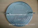 Stamping Metal Parts / Galvanized Steel Take-off Fittings Of Damper blade