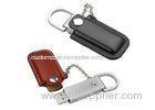 Luxurious Leather 4 gig USB Flash Drive With Customised Laser Engraving Logo