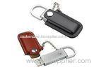 Luxurious Leather 4 gig USB Flash Drive With Customised Laser Engraving Logo