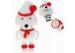 PVC Custom Printed USB Flash Drives Red Christmas Dog Promotional Gift