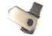 Mini Fatty Metal USB Flash Drive Memory Stick Stainless Steel Swivel With Keychain