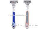 Men`s razor with flexball handle technology and 2 razor blade refills