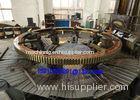 Precision Forging Steel Cylindrical Ring Gear with heat treatment furnace For Oil Field Project