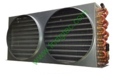 FACTORY SUPPLY COPPER TUBE ALUMINUM FIN CONDENSER COIL FOR REFRIGERATION SYSTEM