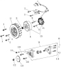 FIGURE 7 GENEREATOR & OIL PUMP COMP OF GY6 50CC ENGINE