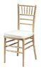 Contemporary Modern furniture Metal Wood Dining Chairs for Weddings and Events