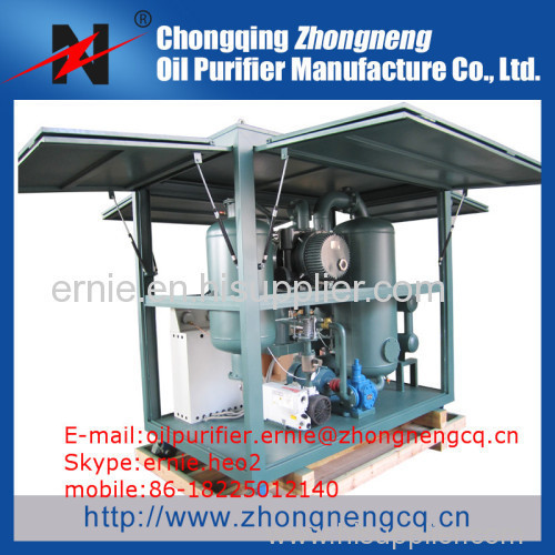 Double-Stage Highly Effective Vacuum Insulating/Transformer Oil Purifier