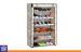 Non-woven Fabric Wardrobe 6 Layer Shoe Storage Cabinets with Custom Color and Size