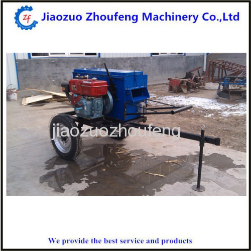 Sugarcane leaves peeling machine