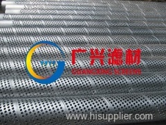 Stainless steel Perforated casing round hole pipe