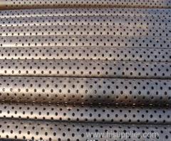 Stainless steel Perforated casing round hole pipe