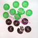 High quality round destructible seal sticker