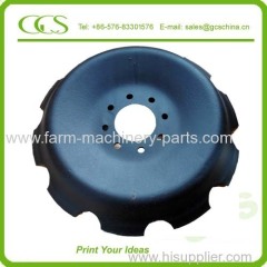 high carbon steel disc plough parts tiller blade round metal disc manual agricultural machinery parts