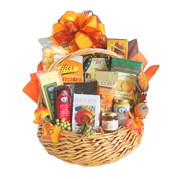 Fall Flavors Basket For Famliy