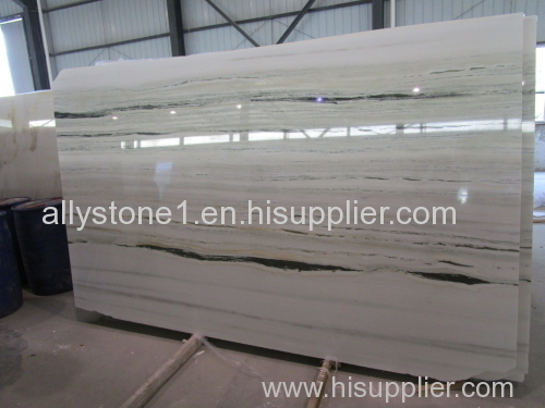 Ocean white narual marble