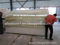 Landscape white natural marble