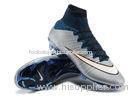 Silver White Hyper Black Soccer Shoes Superfly CR 7 FG Firm Ground Metallic