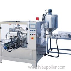 Pre-made Bags Filling And Sealing Machine For Juice