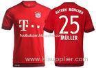 FC Bayern Mnchen Mens Soccer Jerseys Top Thai Football Uniform Home Red Shirts