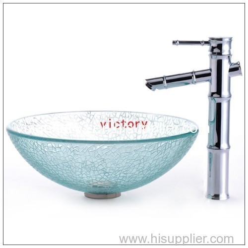 clear tempered glass basins for bathrooms