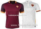 Roma 2016 Top Thai Mens Soccer Uniforms Totti De Rossi Home Away Soccer Shirts