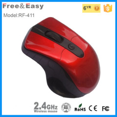 ergonomic design stable wireless mouse with CPI switch supplier