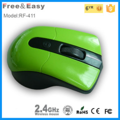 ergonomic design stable wireless mouse with CPI switch supplier