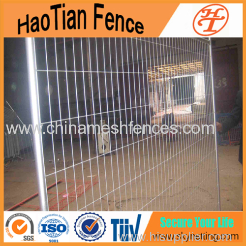 2.1*2.4m Hot-dipped Galvanized Australia Galvanized Temporary Fence