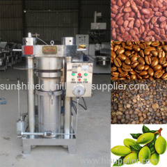 Hydraulic olive oil press machine cocoa bean oil press machine oil extraction machine