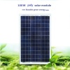 100W poly solar modules