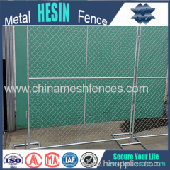 iso9001 certification chian factory temporary chain link fence