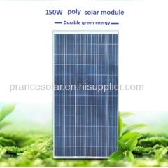 150W poly solar module