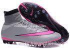 Superfly Football Boots AG Men's Cleats Soccer Shoes Wolf Grey pink