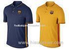 Custom Embroidered Polo Shirts Barcelona Club Team For Adults