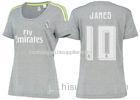 Real Madrid Away Shirt 15 / 16 Womens Soccer Jerseys 10 printing Grey