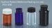 Brown / Blue / Black Capsule / Pill Pharmaceutical Plastic Bottles With Lids