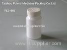 White Plastic Tablet Bottle Plastic Pill Containers With Silk Screen Printing