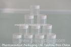 Transparent PP 15 ml Cosmetic Bottles And Jars For Skin Care Cream